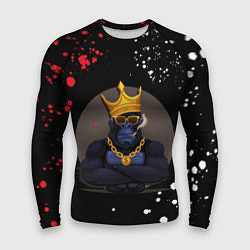 Рашгард мужской Крутая горилла, цвет: 3D-принт