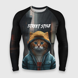 Мужской рашгард Street cat