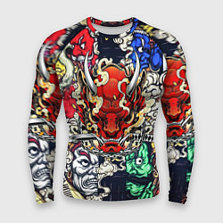 Рашгард мужской Irazumi devil, цвет: 3D-принт