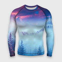 Мужской рашгард Horizon landscape