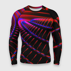 Мужской рашгард Geometry neon texture