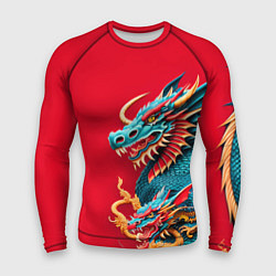 Мужской рашгард Japanese dragon - irezumi