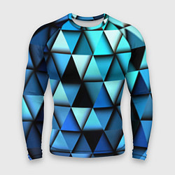 Рашгард мужской Blue triangle, цвет: 3D-принт