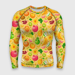 Рашгард мужской Fruit abundance, цвет: 3D-принт