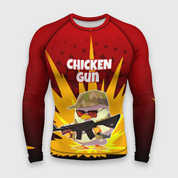 Рашгард мужской Chicken Gun - спецназ, цвет: 3D-принт