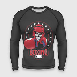 Рашгард мужской Boxing club - боксёр, цвет: 3D-принт