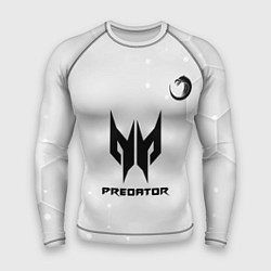 Рашгард мужской TNC Predator white, цвет: 3D-принт