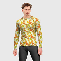 Рашгард мужской Осенний марафон, цвет: 3D-принт — фото 2