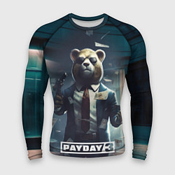 Мужской рашгард Payday 3 bear