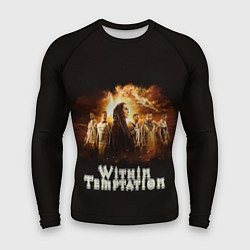 Рашгард мужской Within Temptation space, цвет: 3D-принт