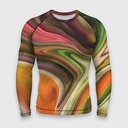 Рашгард мужской Waves colors, цвет: 3D-принт
