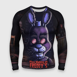 Рашгард мужской Five Nights at Freddys Bonnie, цвет: 3D-принт