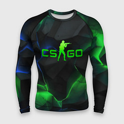 Мужской рашгард CS GO dark green