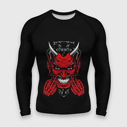 Рашгард мужской Злой сатана, цвет: 3D-принт