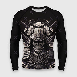 Рашгард мужской Дух японского самурая, цвет: 3D-принт