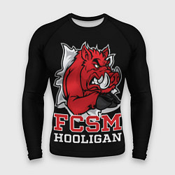 Рашгард мужской FCSM hooligan, цвет: 3D-принт