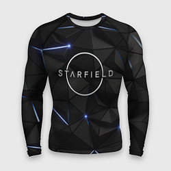Рашгард мужской Stafield logo black, цвет: 3D-принт