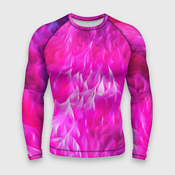 Рашгард мужской Pink texture, цвет: 3D-принт