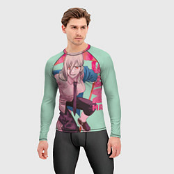 Рашгард мужской Power Chainsaw, цвет: 3D-принт — фото 2