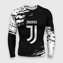 Рашгард мужской Juventus спорт краски, цвет: 3D-принт