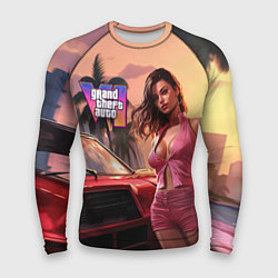 Мужской рашгард GTA 6 girl vice city