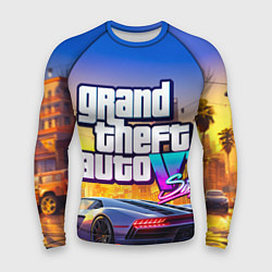 Мужской рашгард Grand theft auto 6 street vice city