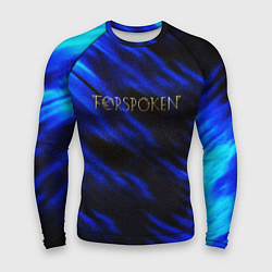 Мужской рашгард Forspoken frey blue game abstraction