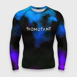 Мужской рашгард Biomutant неон