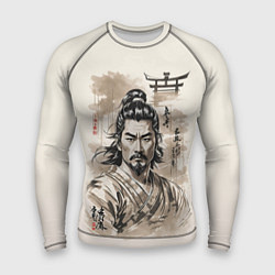 Рашгард мужской Vintage samurai, цвет: 3D-принт