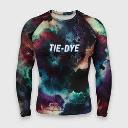 Рашгард мужской Tie - dye, цвет: 3D-принт