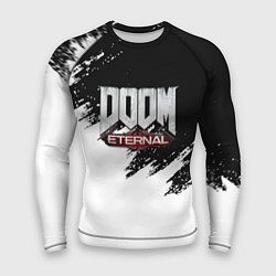 Мужской рашгард Doom eternal белые краски