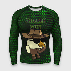 Мужской рашгард Chicken gun green