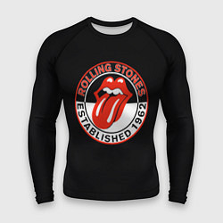 Рашгард мужской Rolling Stones Established 1962 group, цвет: 3D-принт