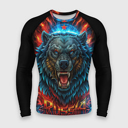 Мужской рашгард Russia bear