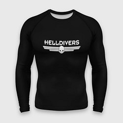 Рашгард мужской Helldivers Logo, цвет: 3D-принт