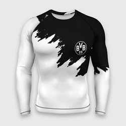Рашгард мужской Borussia краски белые, цвет: 3D-принт