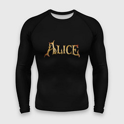 Рашгард мужской Alice american mcgee, цвет: 3D-принт