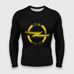 Рашгард мужской Opel yellow, цвет: 3D-принт