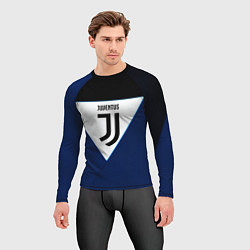 Рашгард мужской Juventus sport geometry color, цвет: 3D-принт — фото 2