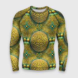 Мужской рашгард Чертоги разума - мозги в лабиринте