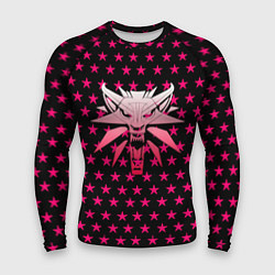 Рашгард мужской Ведьмак звёзды паттерн, цвет: 3D-принт