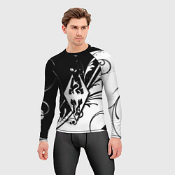 Рашгард мужской The Elder Scrolls узор, цвет: 3D-принт — фото 2