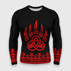Мужской рашгард Славянский узор с символикой велеса
