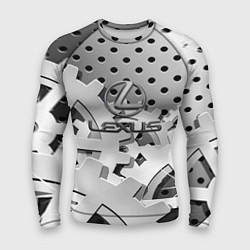 Рашгард мужской Lexus carbon steel, цвет: 3D-принт