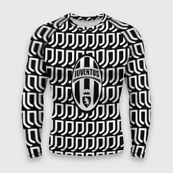 Рашгард мужской Juventus fc pattern, цвет: 3D-принт