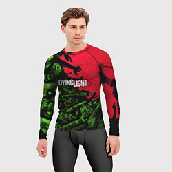 Рашгард мужской Dying Light 2 zombie, цвет: 3D-принт — фото 2