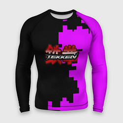 Мужской рашгард Tekken pattern pink