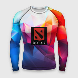 Мужской рашгард DOTA geometry neon