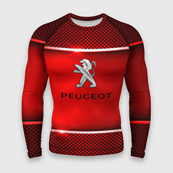 Рашгард мужской Peugeot metal steel, цвет: 3D-принт