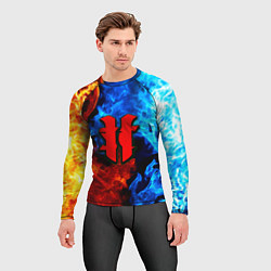 Рашгард мужской Starcraft fire steel, цвет: 3D-принт — фото 2